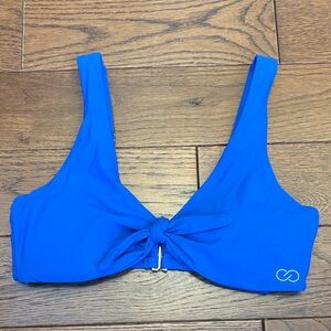 y2k blue bikini top (women’s size S)